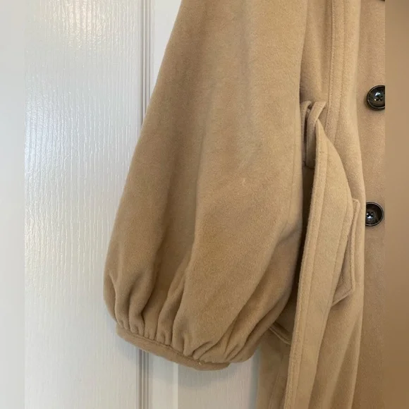 Banana Republic Tan Wool/Cashmere Coat - Picture 4 of 16